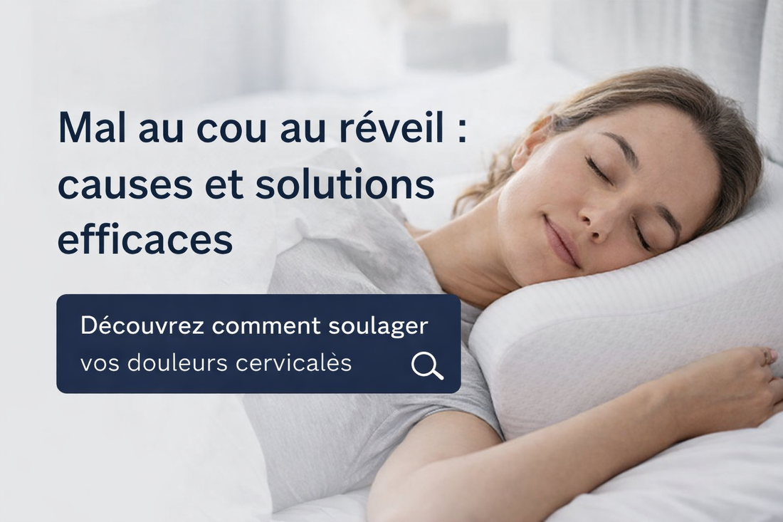 Mal au cou ? Découvrez l’oreiller ergonomique