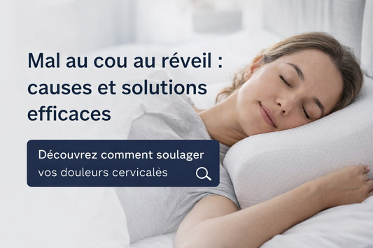 Mal au cou ? Découvrez l’oreiller ergonomique
