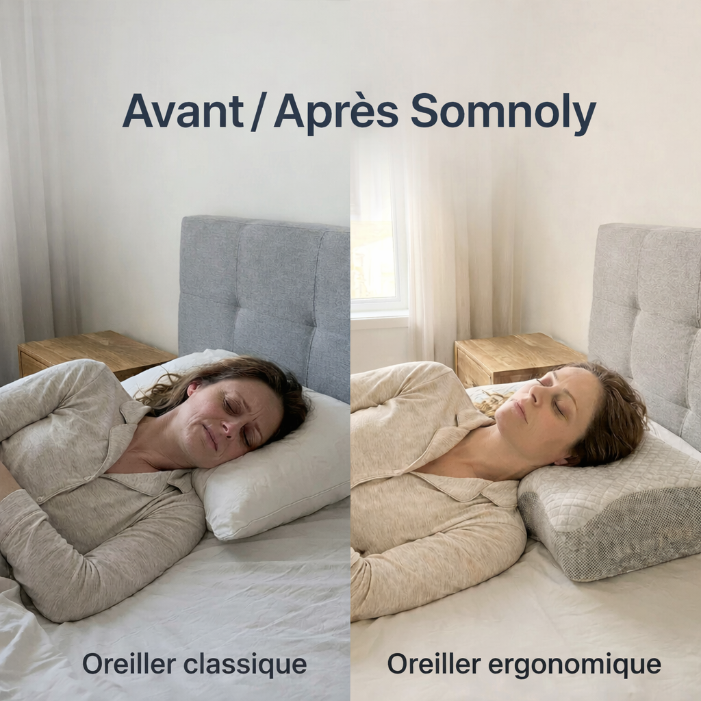 Oreiller Ergonomique Somnoly®